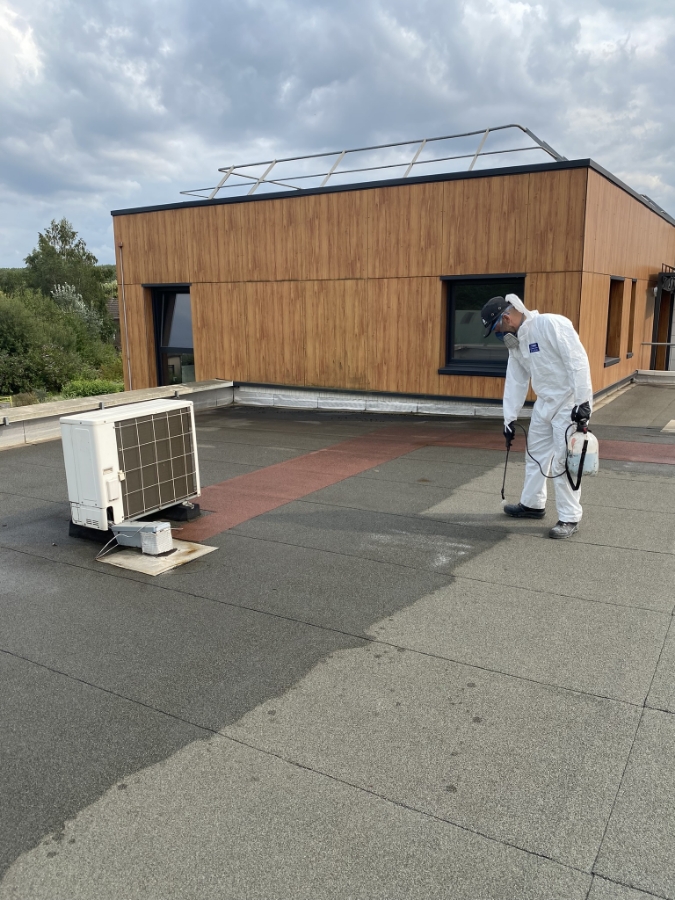 Sapeint Peintre Industriel France Rennes Cool Roof 2