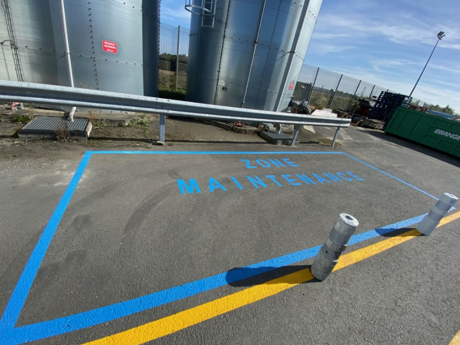 Sapeint Peintre Industriel France Rennes Marquage Routier Et Signalisation Au Sol 6
